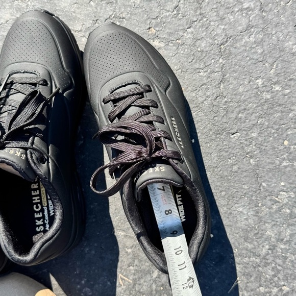 Skechers Street LA Sneakers - Women’s 8.5 Wide- Black - Stand On Air - Like new - Picture 5 of 7